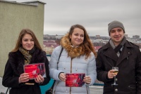 Вручение сертификатов на крыше г. Иваново